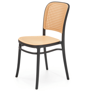 Jídelní židle SCK-483 přírodní/černá