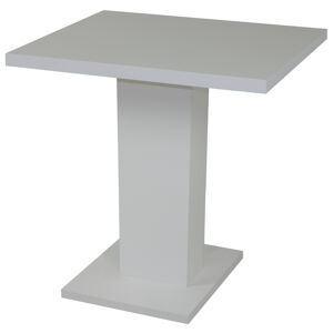 Jídelní stůl SHIDA bílá, šířka 70 cm