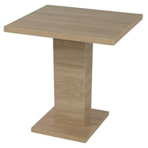 Jídelní stůl SHIDA dub sonoma, šířka 90 cm