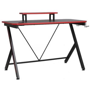 Herní stůl SIGB-202 černá/červená