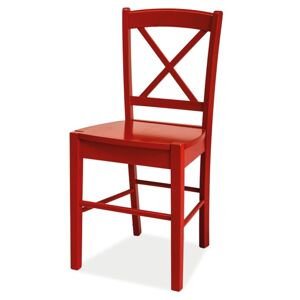 Jídelní židle SIGCD-56 červená