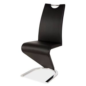 Jídelní židle SIGH-090 II černá/chrom