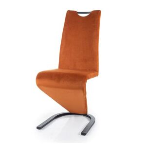 Jídelní židle SIGH-090 skořicová/černá