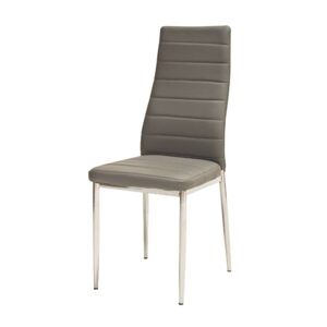 Jídelní židle SIGH-261 šedá/chrom