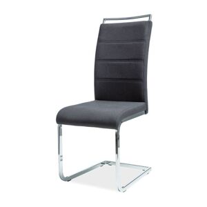 Jídelní židle SIGH-441 černá/chrom