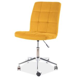 Kancelářská židle SIGQ-020 žlutá