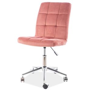 Kancelářská židle SIGQ-020 starorůžová