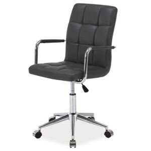 Kancelářská židle SIGQ-022 tmavě šedá