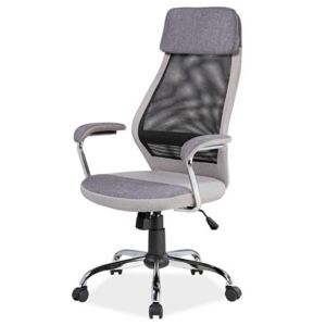Kancelářská židle SIGQ-336 šedá