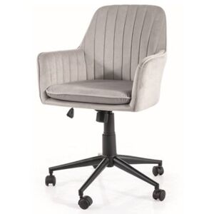 Kancelářská židle SIGQ-886 světle šedá