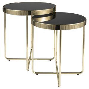 Přístavný stolek SOGO zlatá