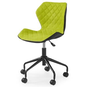 Dětská židle SUZAAN 2 zelená/černá