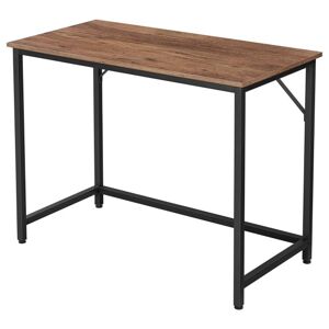 Psací stůl UNO černá/světlé dřevo
