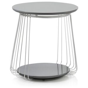 Sconto Přístavný stolek VENUTO černá, 50 cm