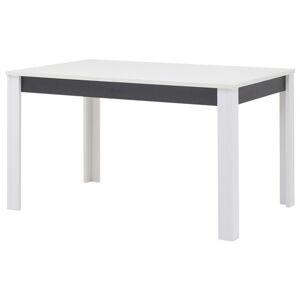 Jídelní stůl WHITNEY GREY GR11 bílá/šedá