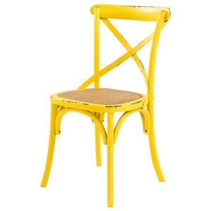 Sconto Jídelní židle XABI žlutá